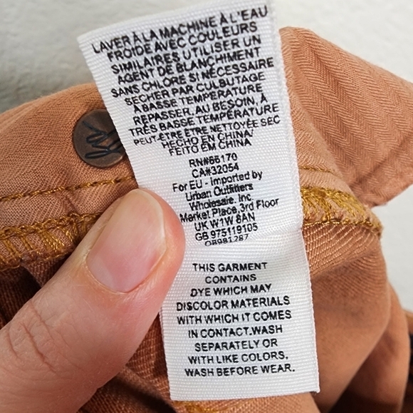 Free People We The Free Cheetah Print Zip It Up Raw Hem Mini Skirt 25 - Picture 6 of 6